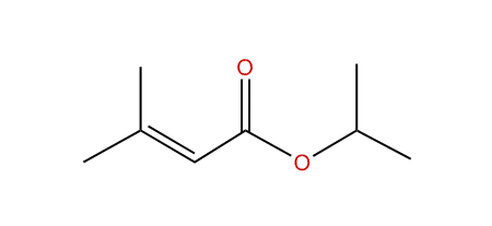 Isopropyl 3-methyl-2-butenoate